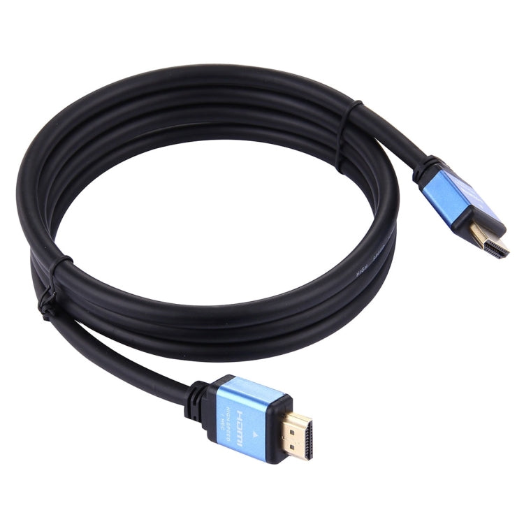 Cavo connettore HDMI 19 pin maschio ad HDMI 19 pin maschio ad alta velocità versione HDMI 2.0 da 1,5 m, Length: 1.5m Cavo connettore HDMI 19 pin maschio ad HDMI 19 pin maschio ad alta velocità versione HDMI 2.0 da 1,5 m, Length: 1.5m